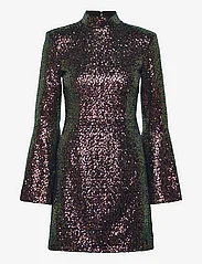 Karl Lagerfeld - sequin mini dress - festtøj til outletpriser - multi sequin - 0