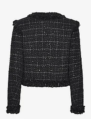 Karl Lagerfeld - boucle jacket - party wear at outlet prices - black/silver - 1
