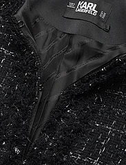 Karl Lagerfeld - boucle jacket - ballīšu apģērbs par outlet cenām - black/silver - 2
