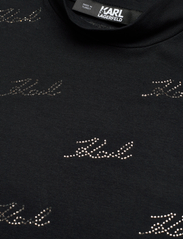 Karl Lagerfeld - sleevless rhinestone top - t-shirt & tops - black - 2