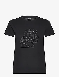 boucle profile t-shirt, Karl Lagerfeld