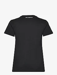 Karl Lagerfeld - boucle choupette t-shirt - marškinėliai - black - 1