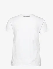 Karl Lagerfeld - boucle choupette t-shirt - marškinėliai - white - 1