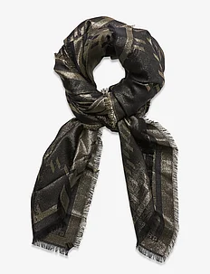 k/monogram lur jaqc scarf, Karl Lagerfeld