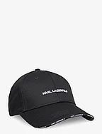 k/essential logo cap - BLACK