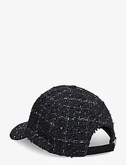 Karl Lagerfeld - k/signature boucle cap - kepurės su snapeliu - black - 1