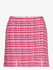 Karl Lagerfeld - boucle skirt - korte nederdele - pink/red boucle - 0