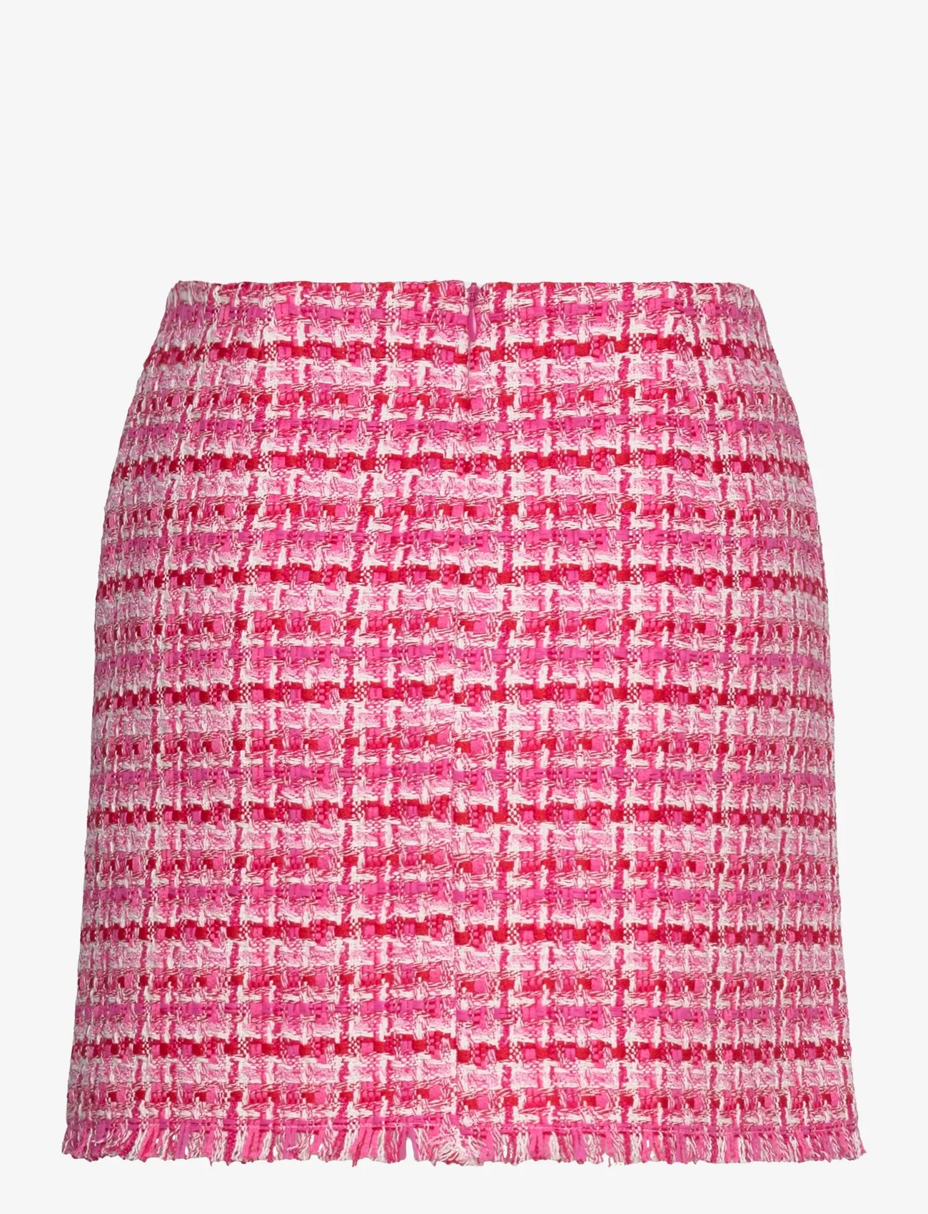 Karl Lagerfeld - boucle skirt - short skirts - pink/red boucle - 1