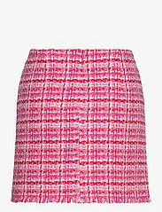Karl Lagerfeld - boucle skirt - korte nederdele - pink/red boucle - 1