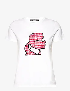 boucle profile t-shirt, Karl Lagerfeld