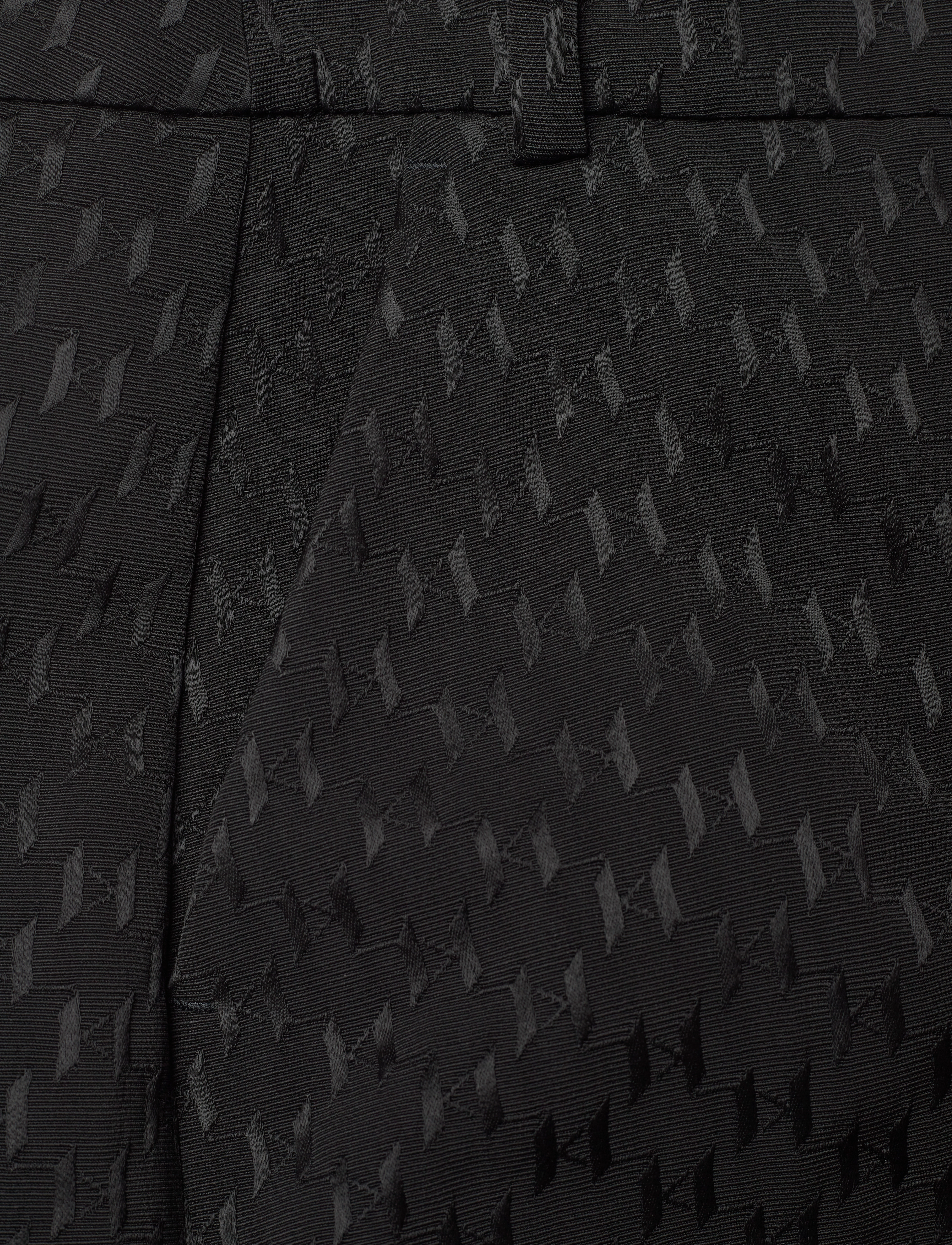Karl Lagerfeld - MONOGRAM SUIT PANTS - formell - black - 2