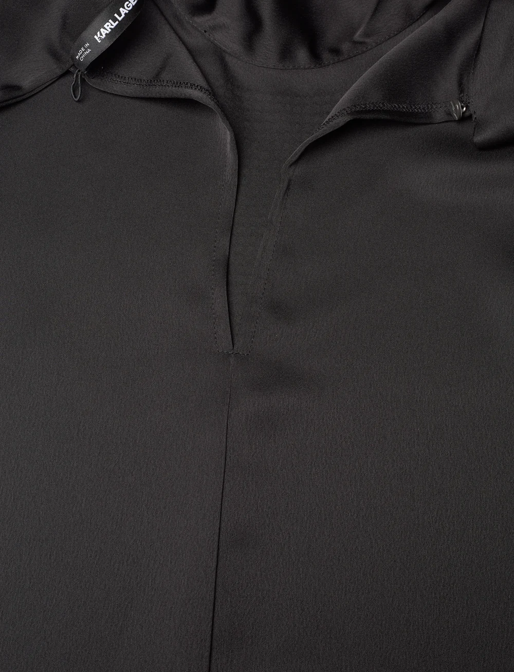 Karl Lagerfeld - RHINESTONE EVENING TOP - Ärmlösa blusar - black - 3