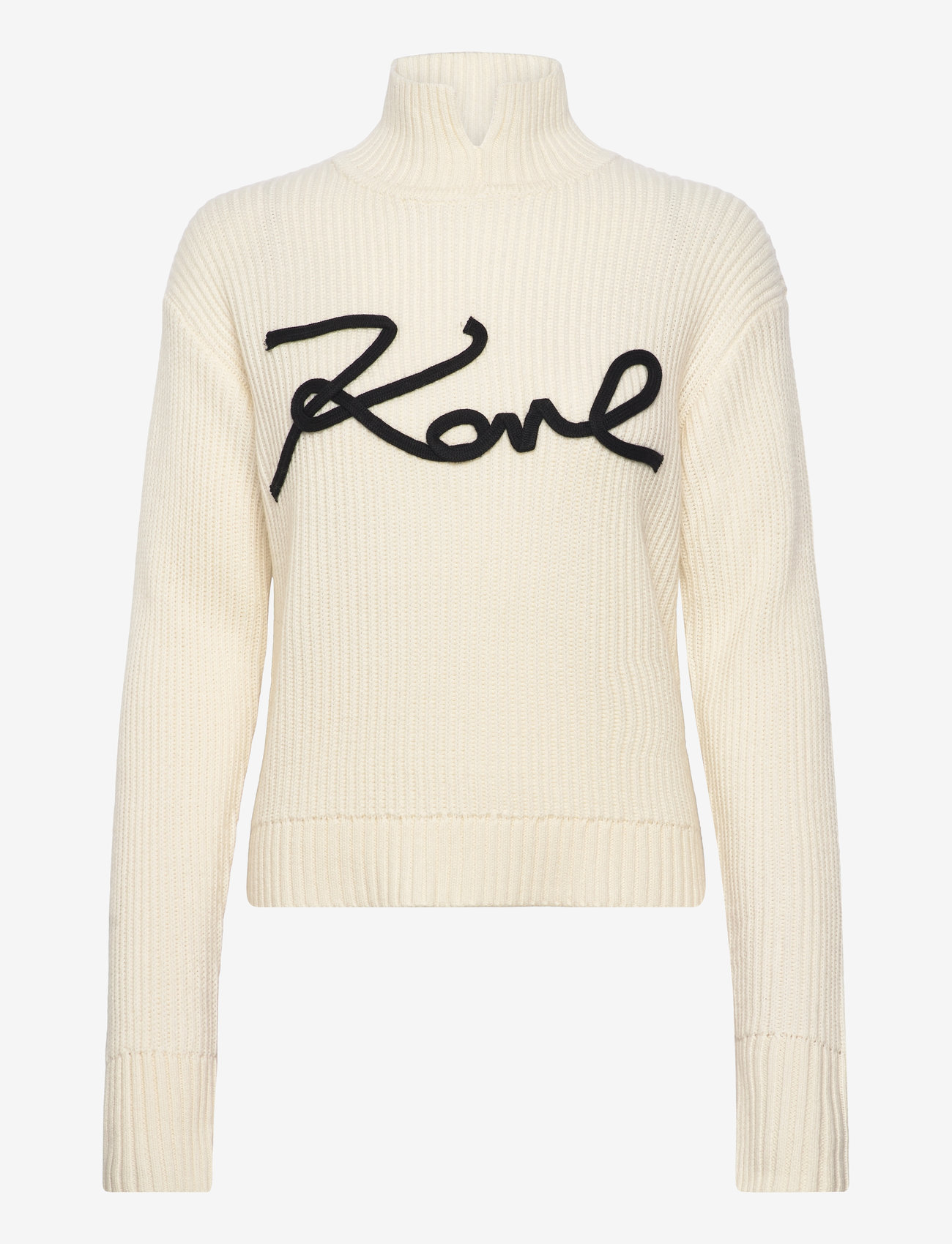 Karl Lagerfeld Soutache Signature Chunky Knit (KLD246W2000