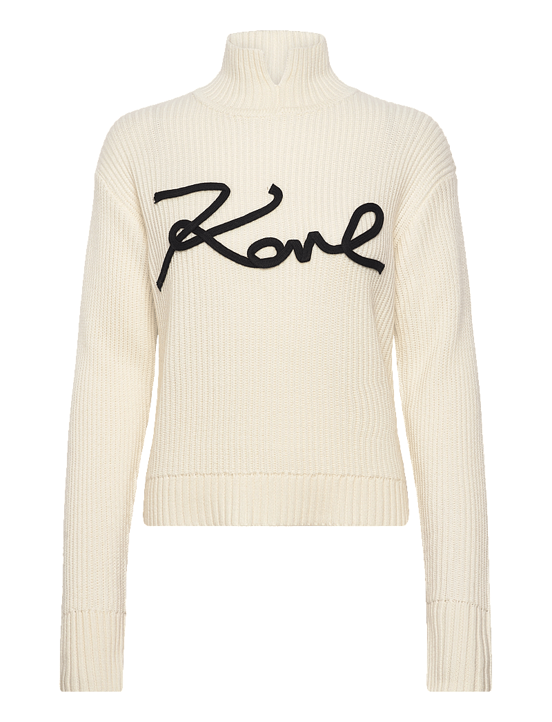 Karl Lagerfeld Soutache Signature Chunky Knit (KLD246W2000