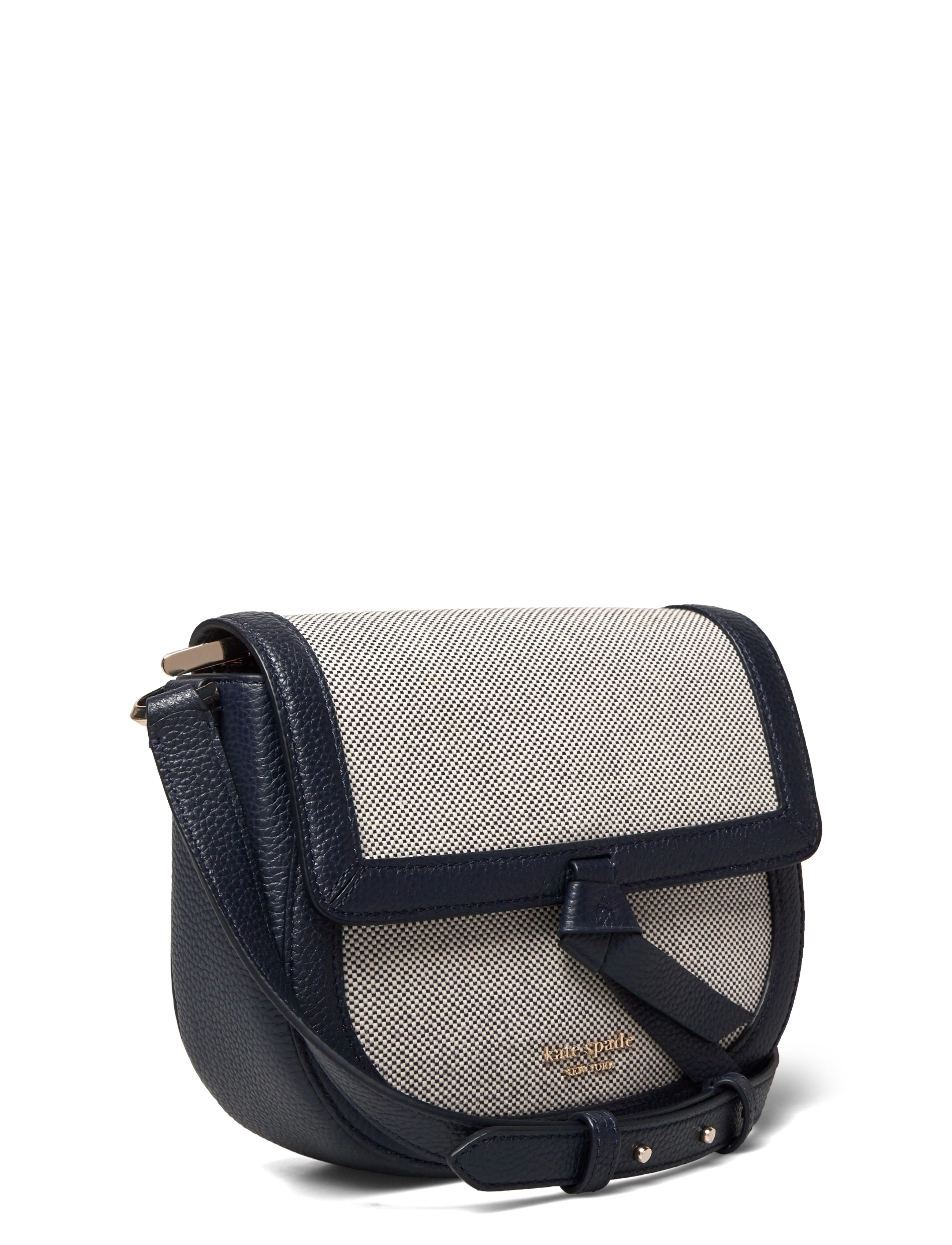 Kate Spade - KNOTT CANVAS medium saddle bag - blazer blue - 2
