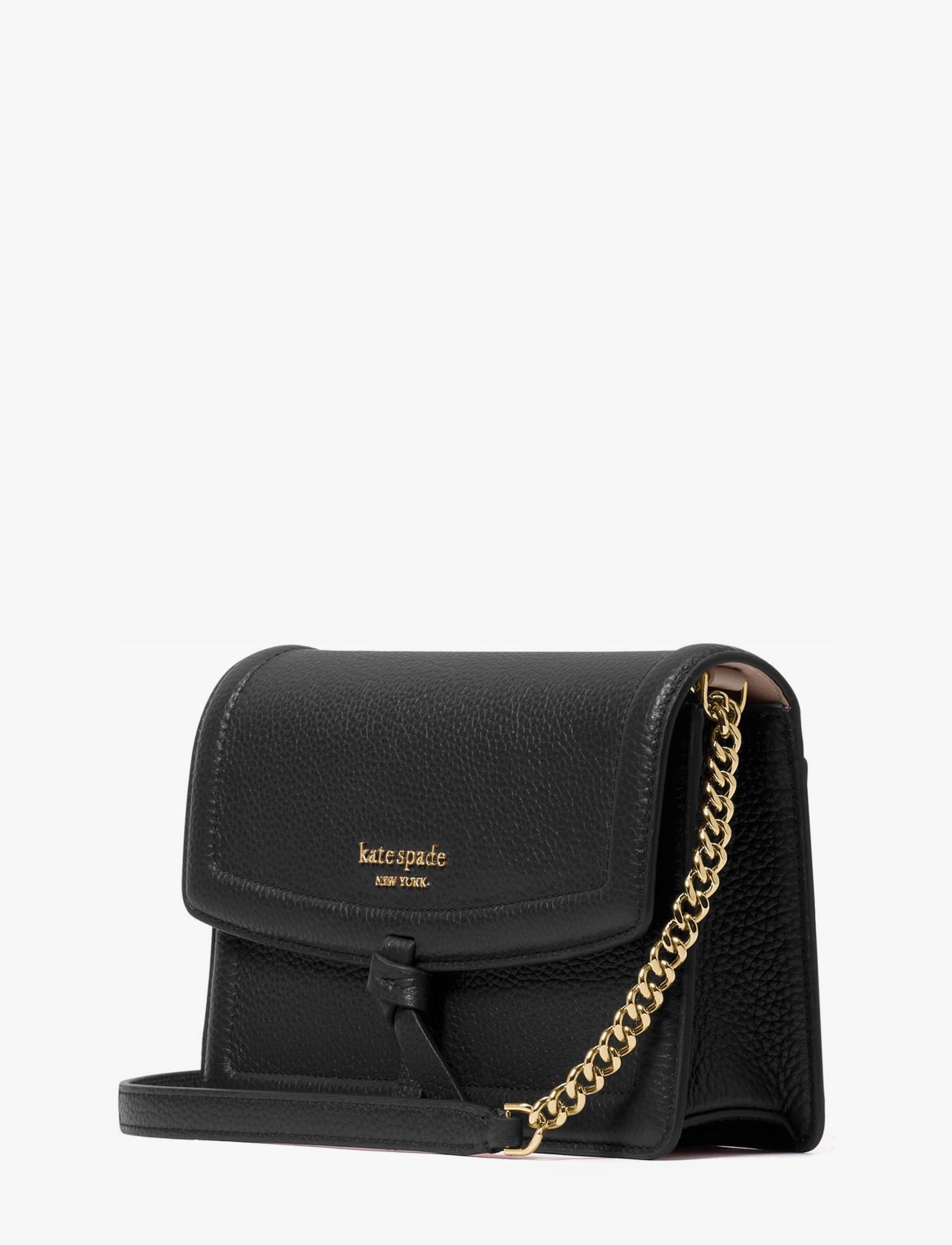 Kate Spade - KNOTT FLAP CROSSBODY - black - 2