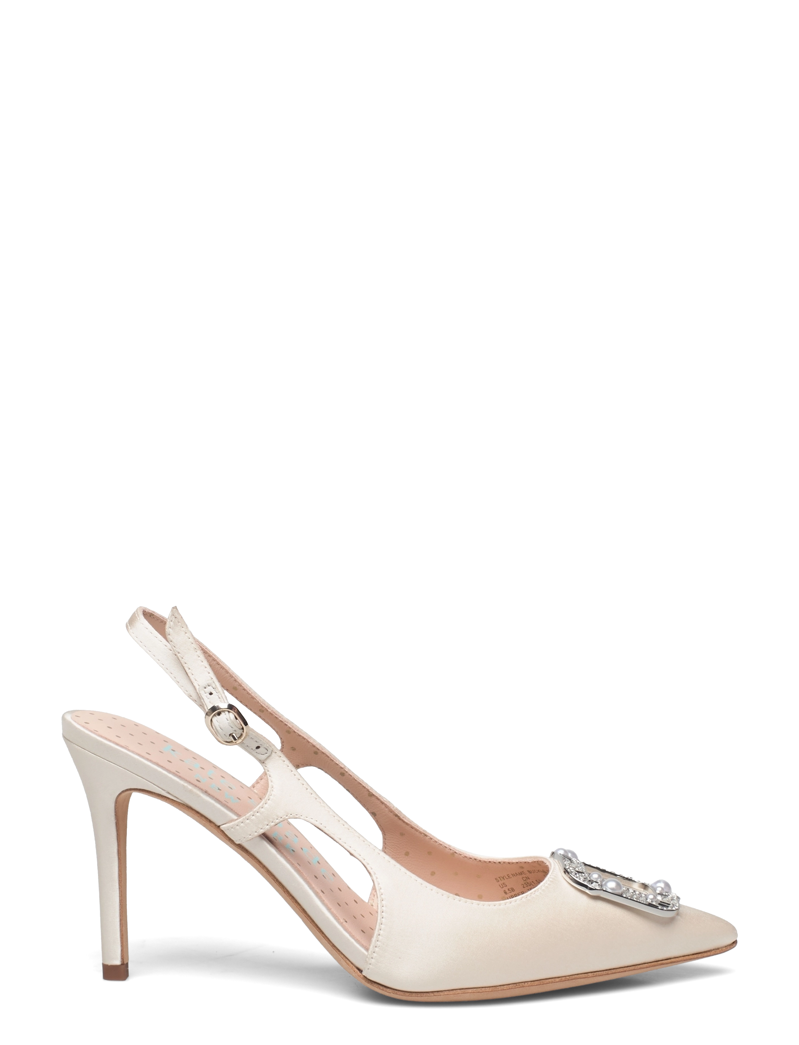 Kate Spade - BUCKLE UP SLING - ivory bridal - 1
