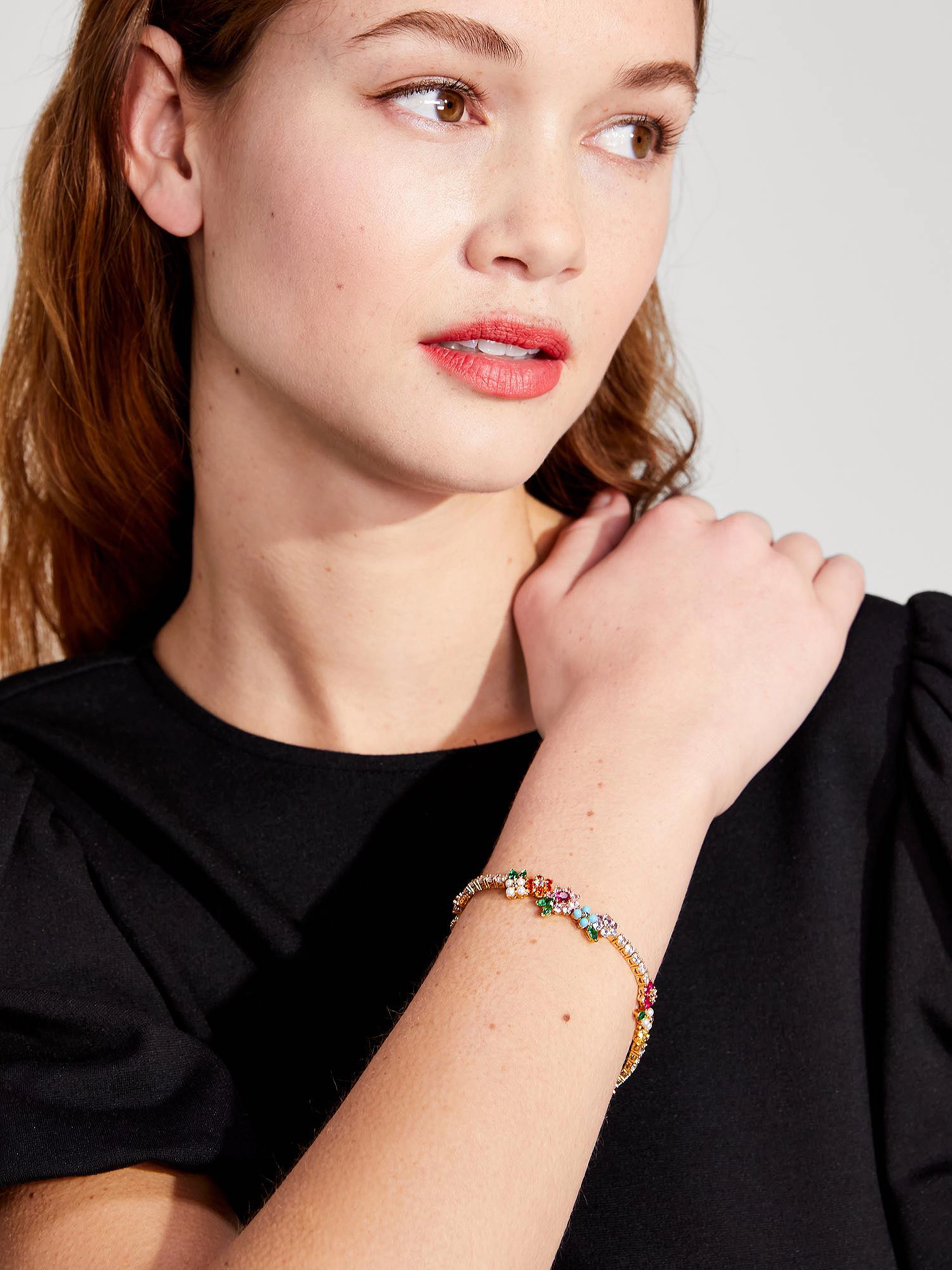 Kate Spade - tennis bracelet - multi - 1