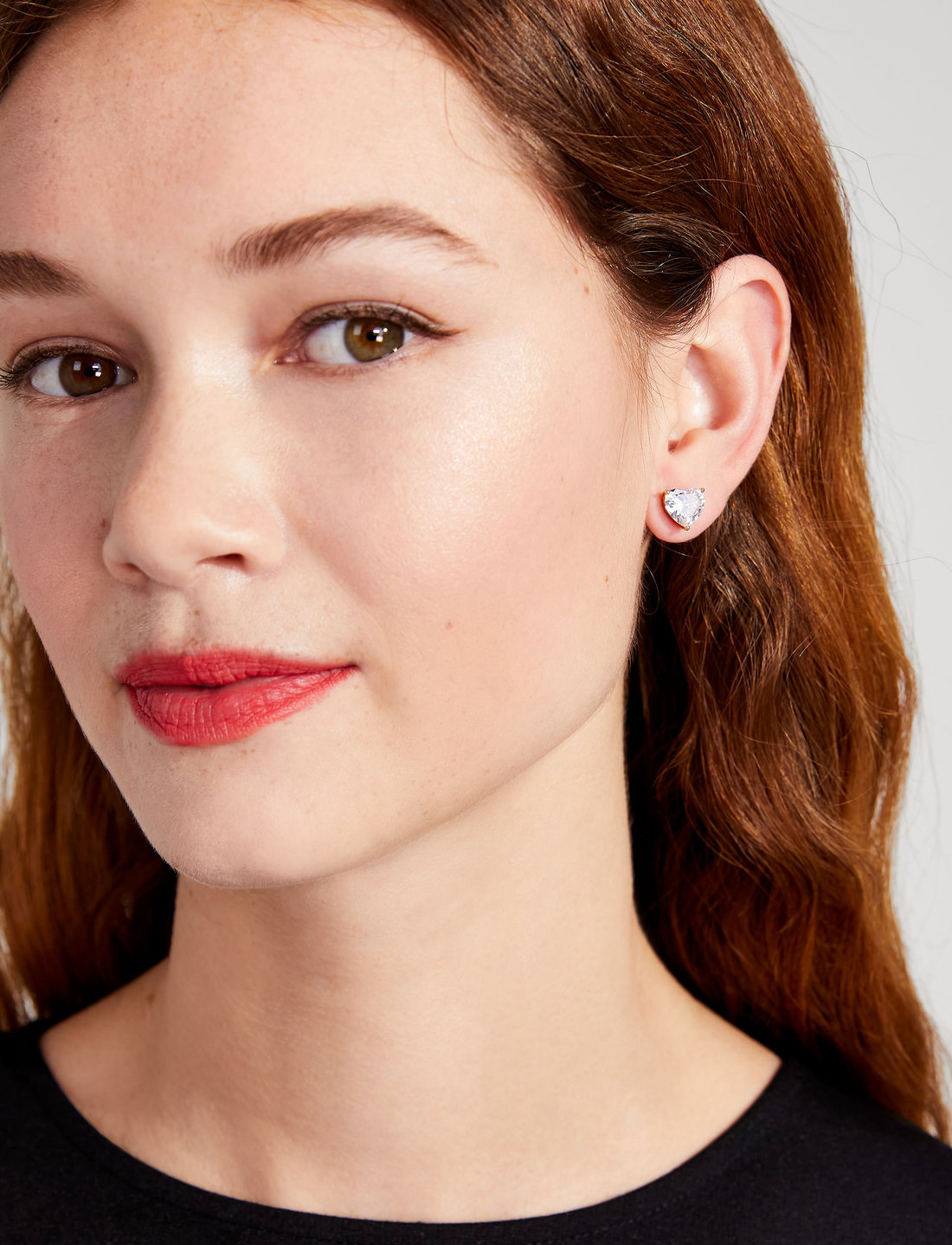 Kate spade heart studs Clearance