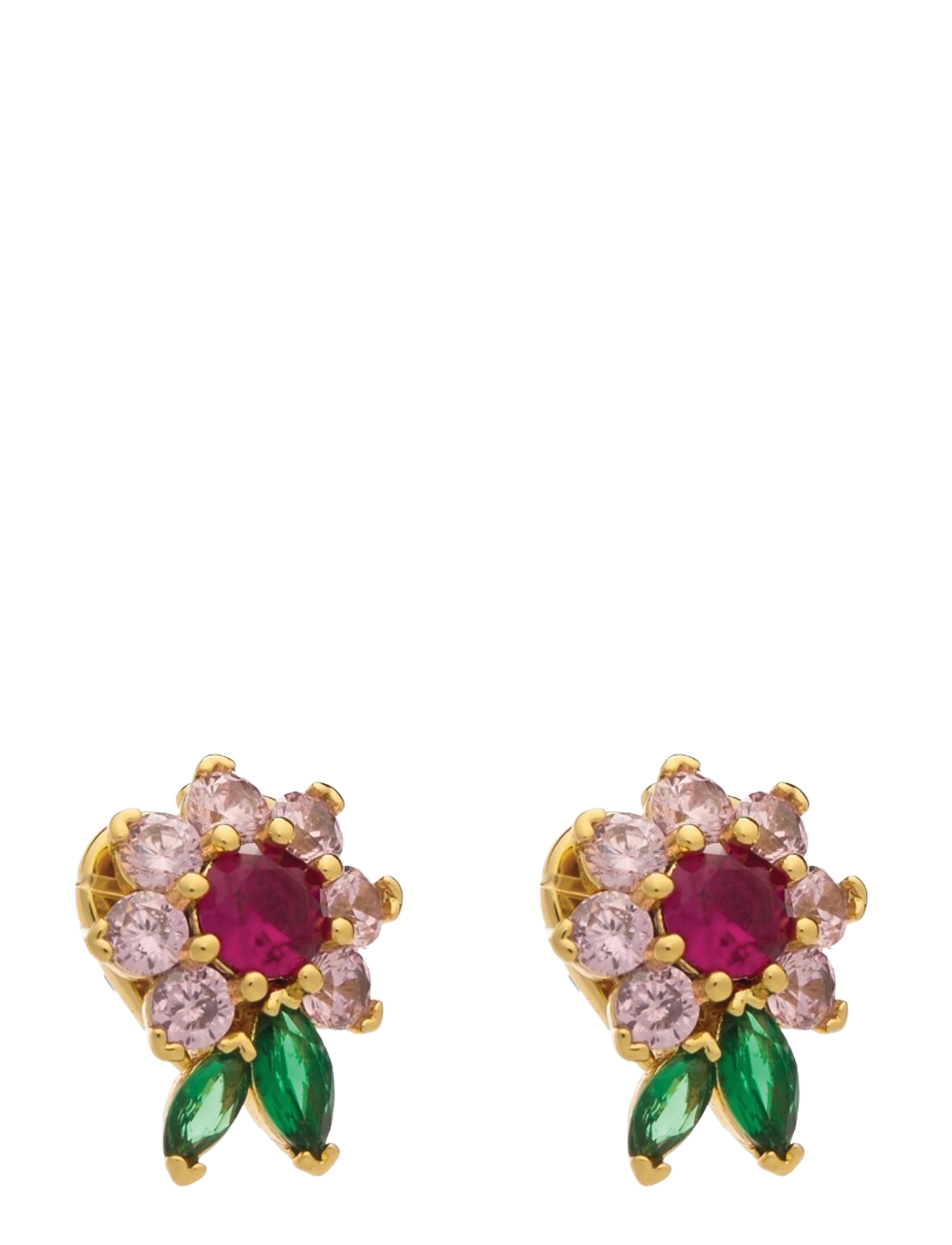 Kate Spade - flower studs - multi - 0