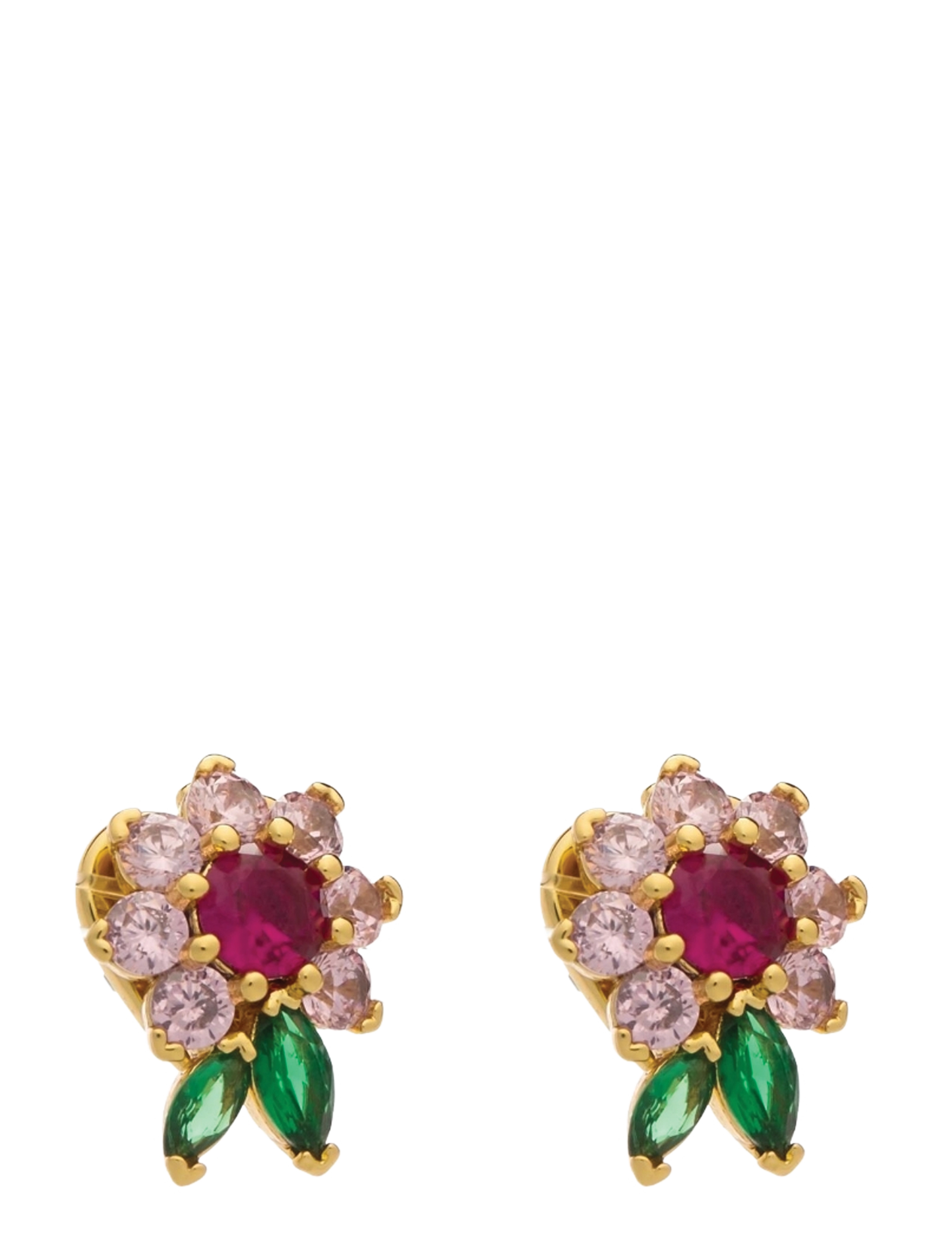Kate Spade - flower studs - multi - 2