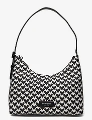 Kate Spade - SAM ICON MODERNIST HEARTS JACQUARD FABRIC small shoulder bag - party wear at outlet prices - cream - 0