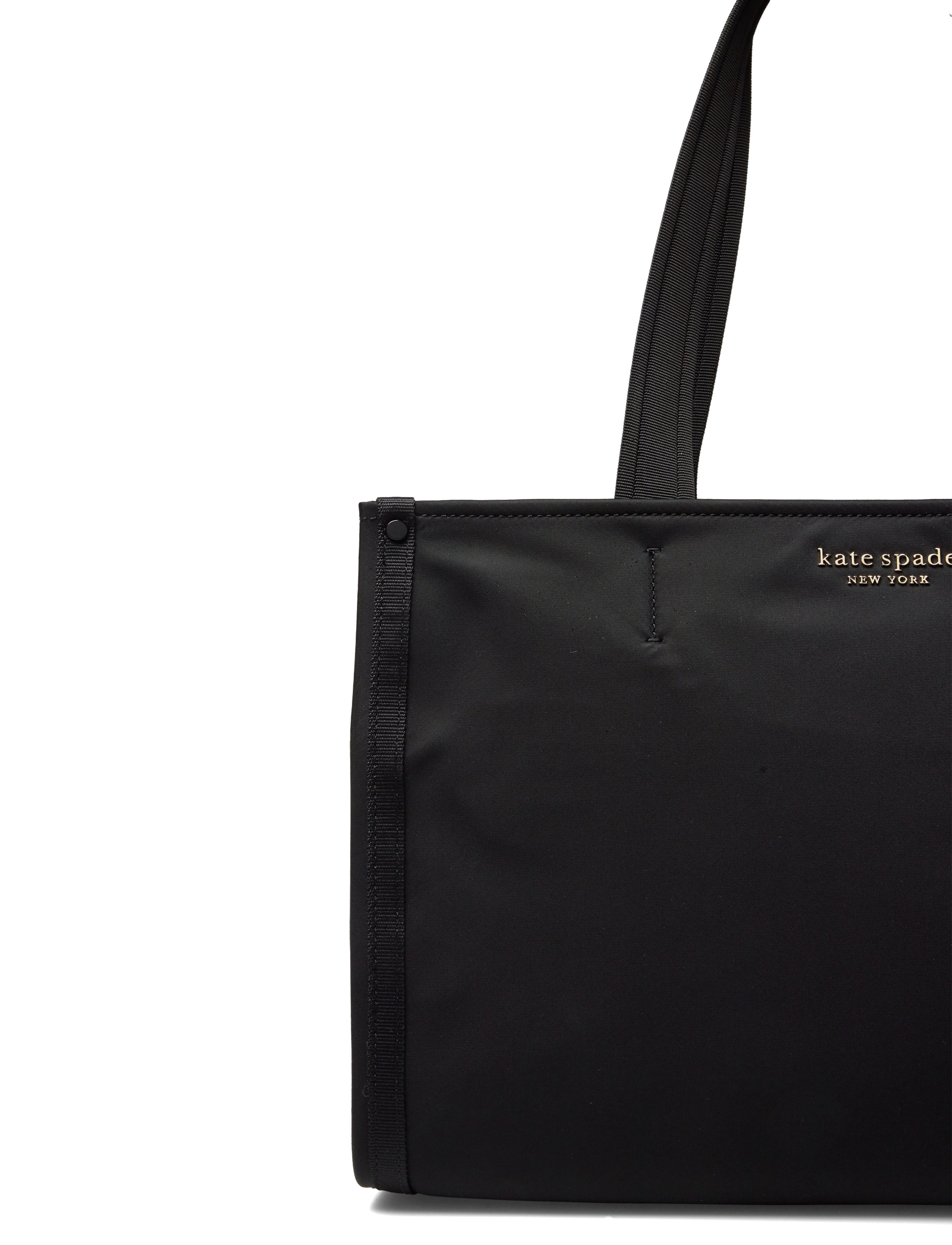 Kate Spade - SAM THE LITTLE BETTER NYLON medium tote - black - 3