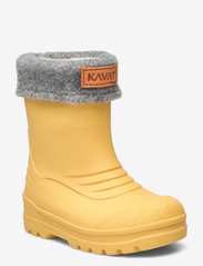 Kavat - Gimo WP - gummistøvler med linjer - bright yellow - 0