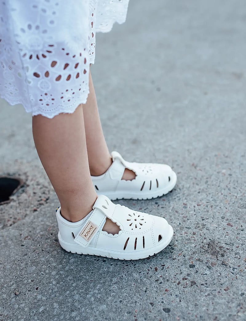 Kavat - Blombacka - pre-walkers - white - 0