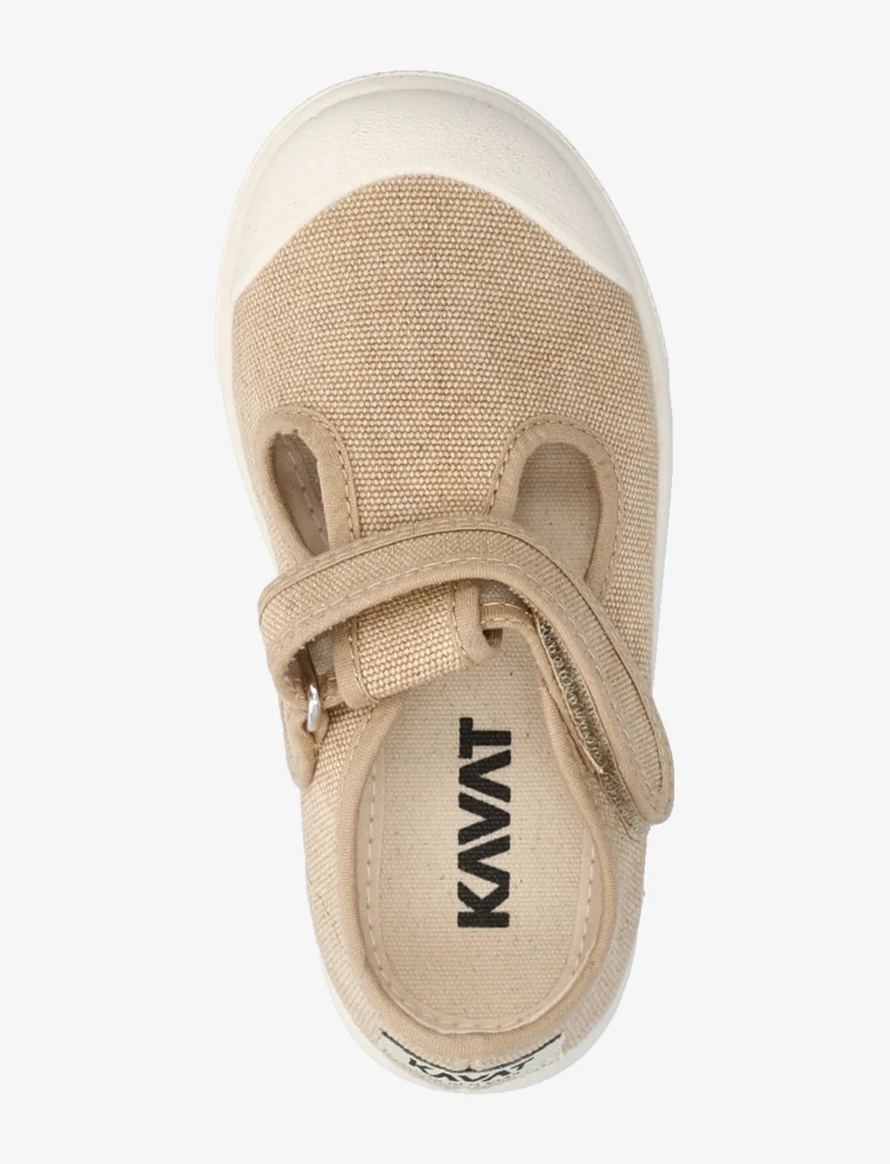 Kavat - Mölnlycke TX Yellow - canva sneakers - beige - 3