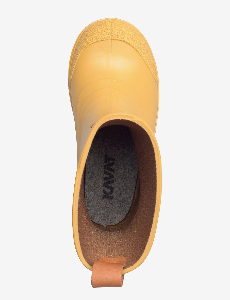 Kavat - Grytgöl WP - ofodrade gummistövlar - bright yellow - 3