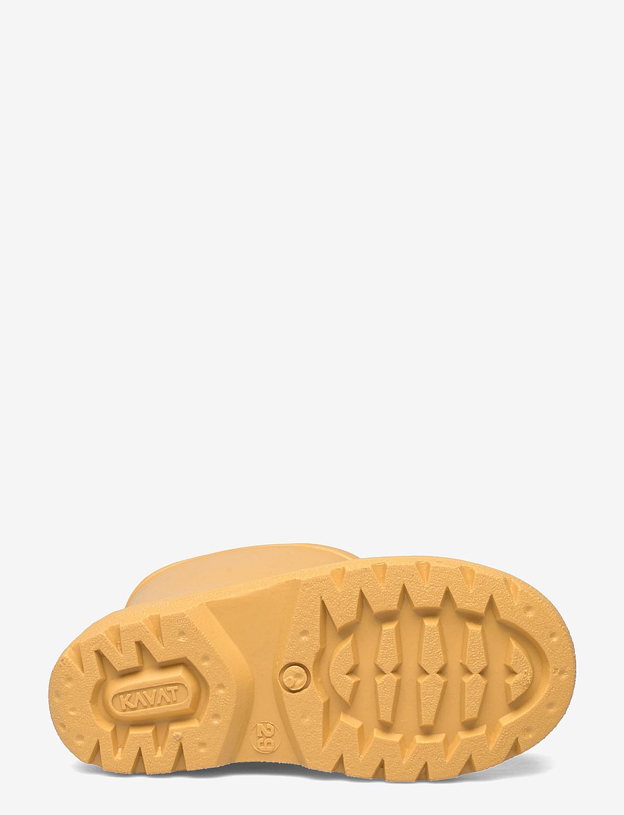 Kavat - Grytgöl WP - ofodrade gummistövlar - bright yellow - 4