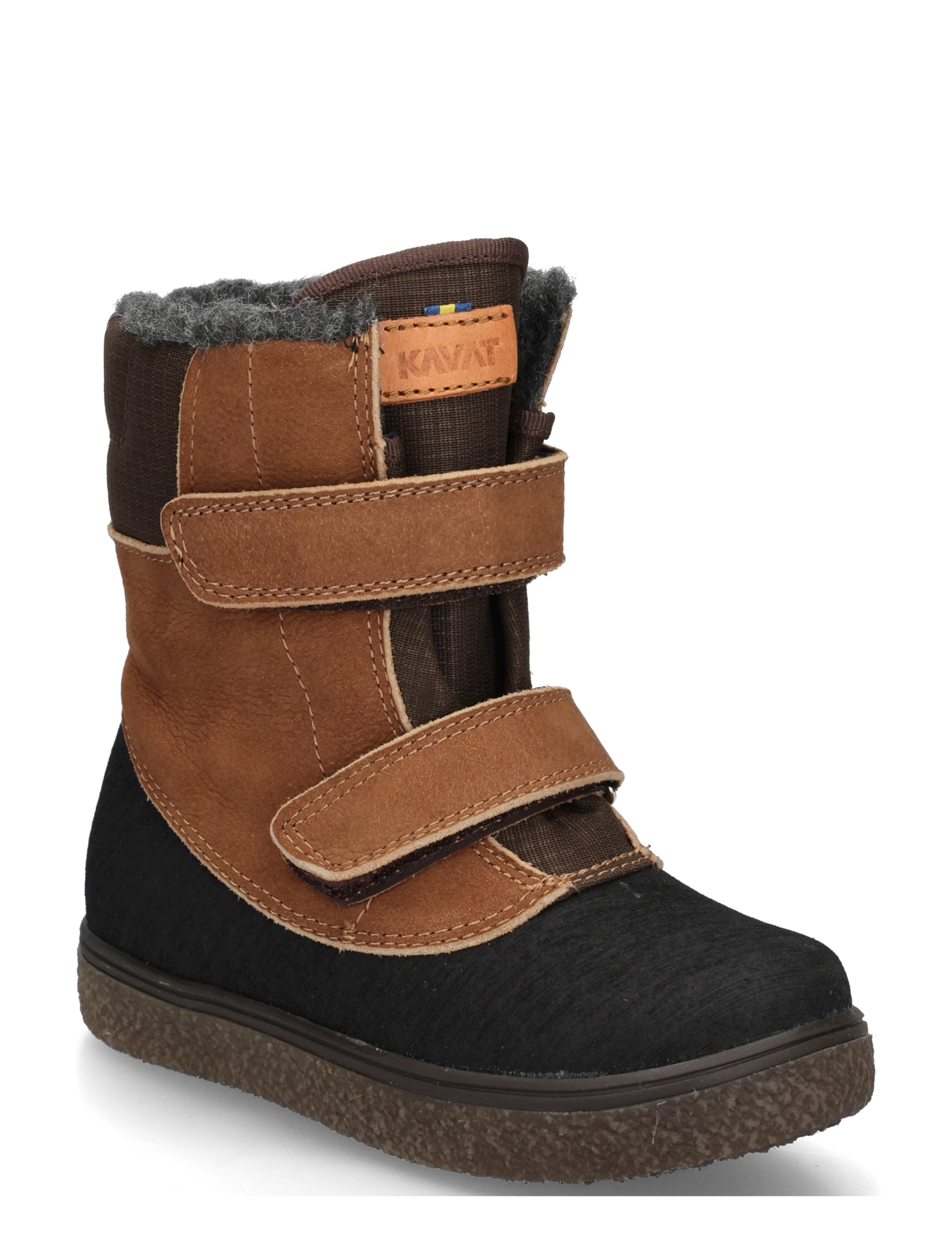 Kavat Storhogna - Winterstiefel - COGNAC / brown