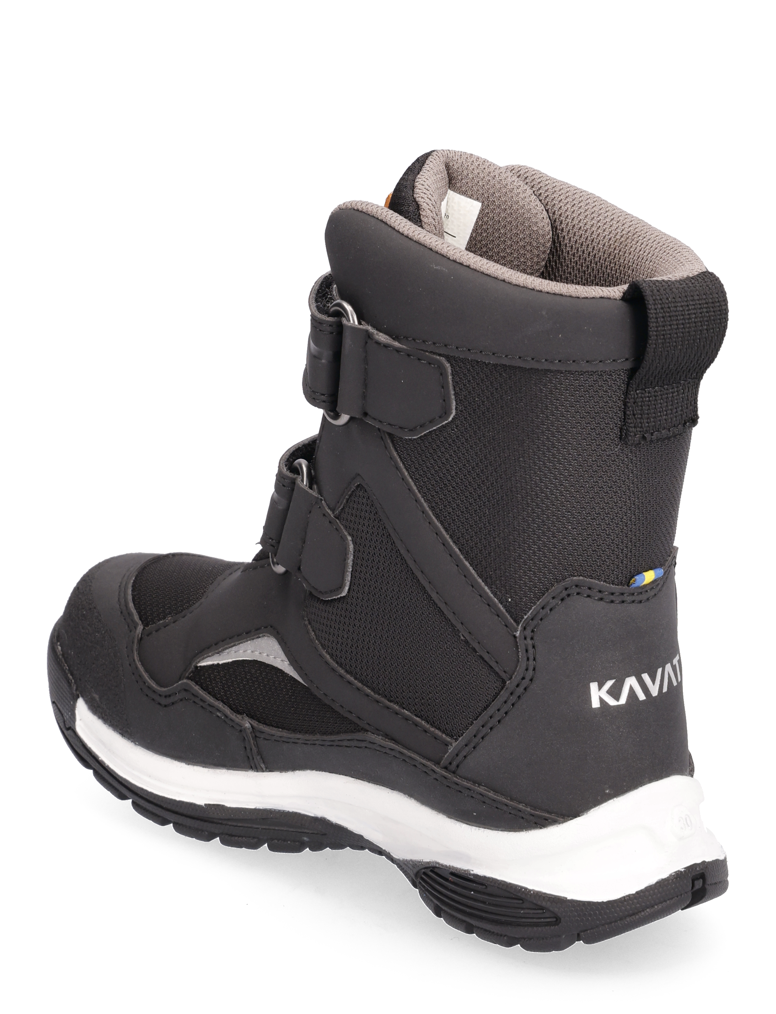 Kavat - Borgan WP - høstsko - black - 2