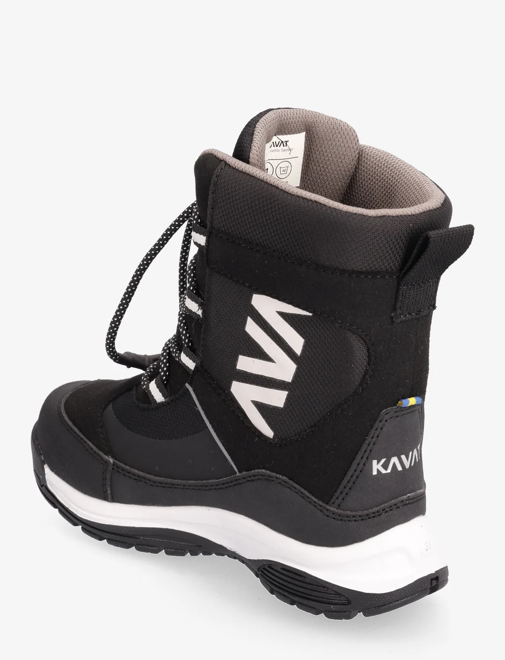 Kavat - Brunnan WP - vinterstövlar - black - 2