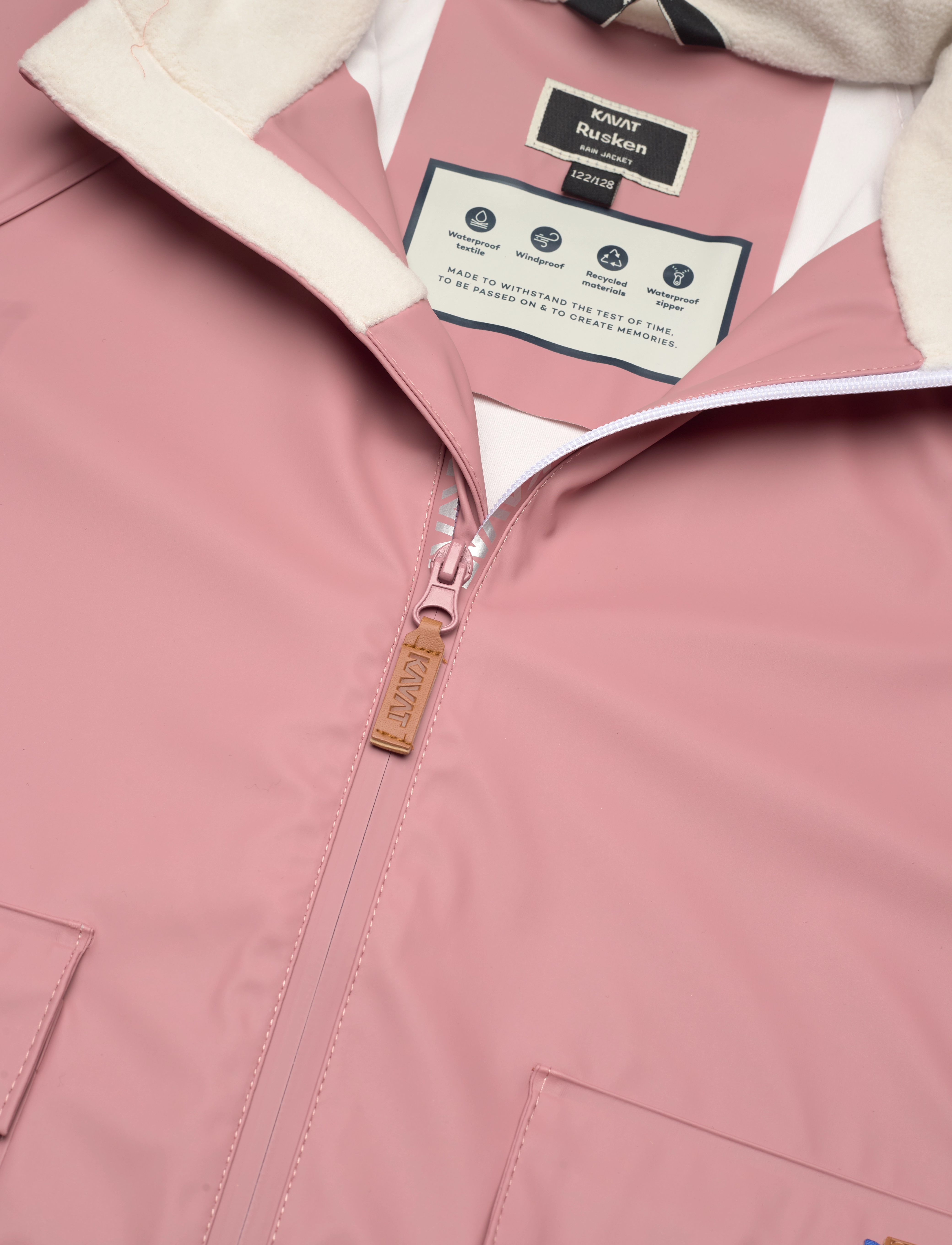 Kavat - Rusken Jacket PU - ash rose - 2