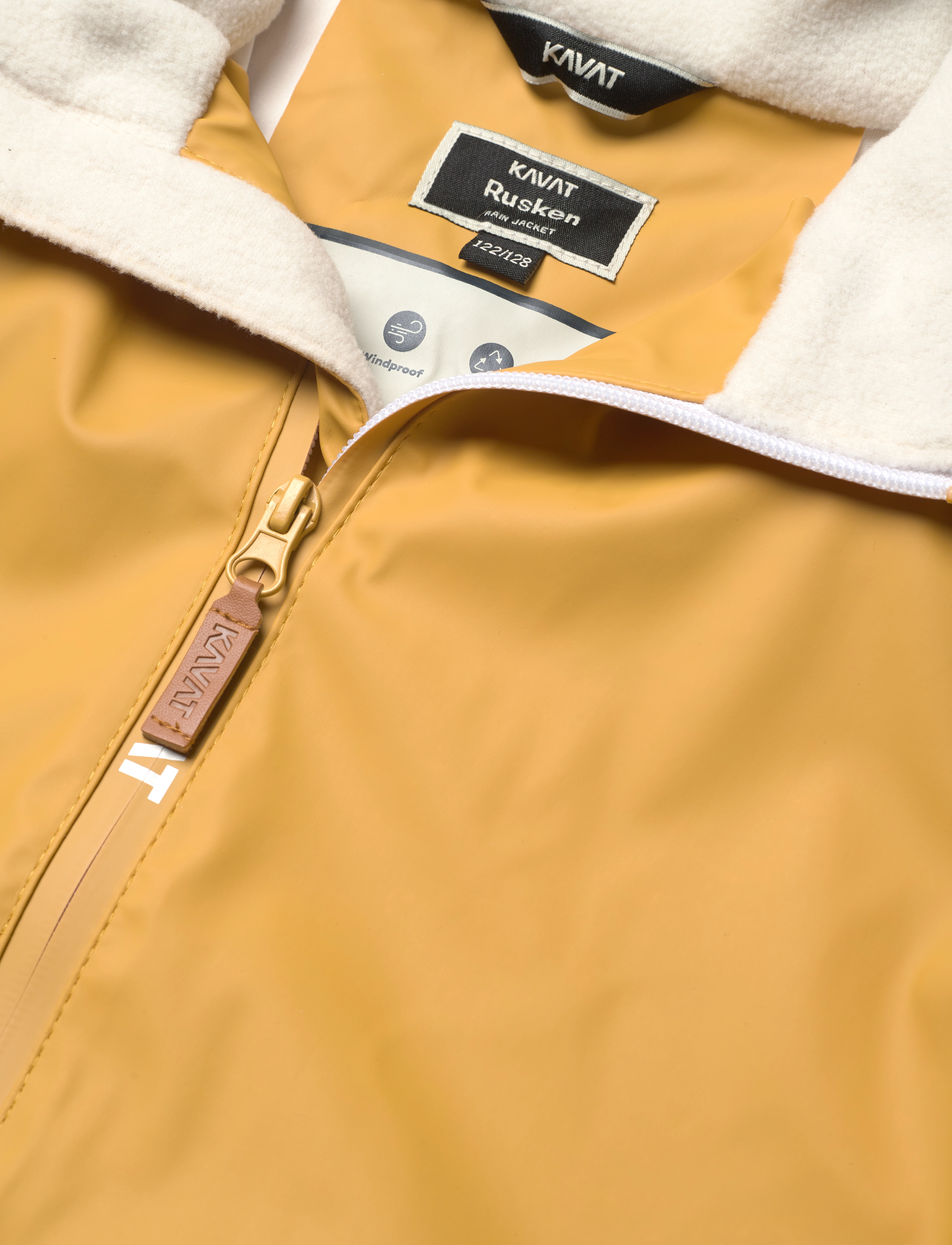 Kavat - Rusken Jacket PU - bright yellow - 2