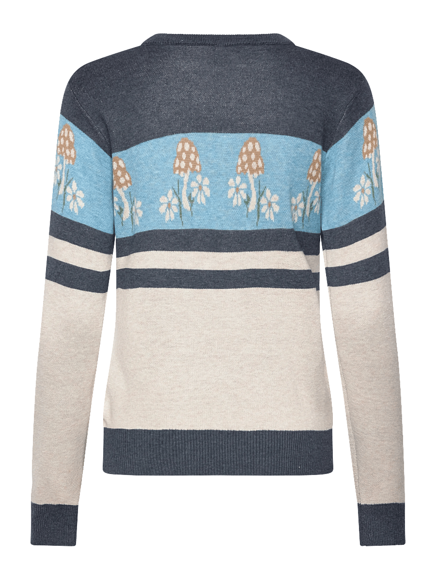 KAVU - Hillrose - pulls col rond - mushroom patch - 1