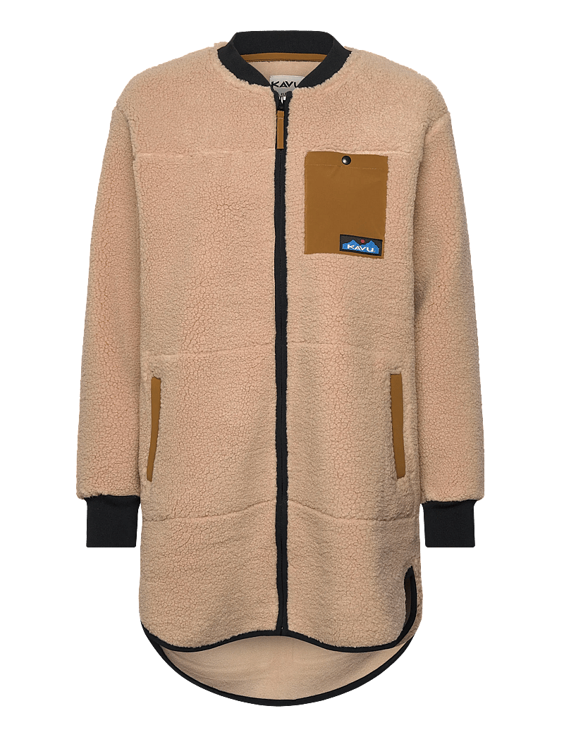 KAVU - Wintervale - fleece og mellemlag - oatmeal - 0