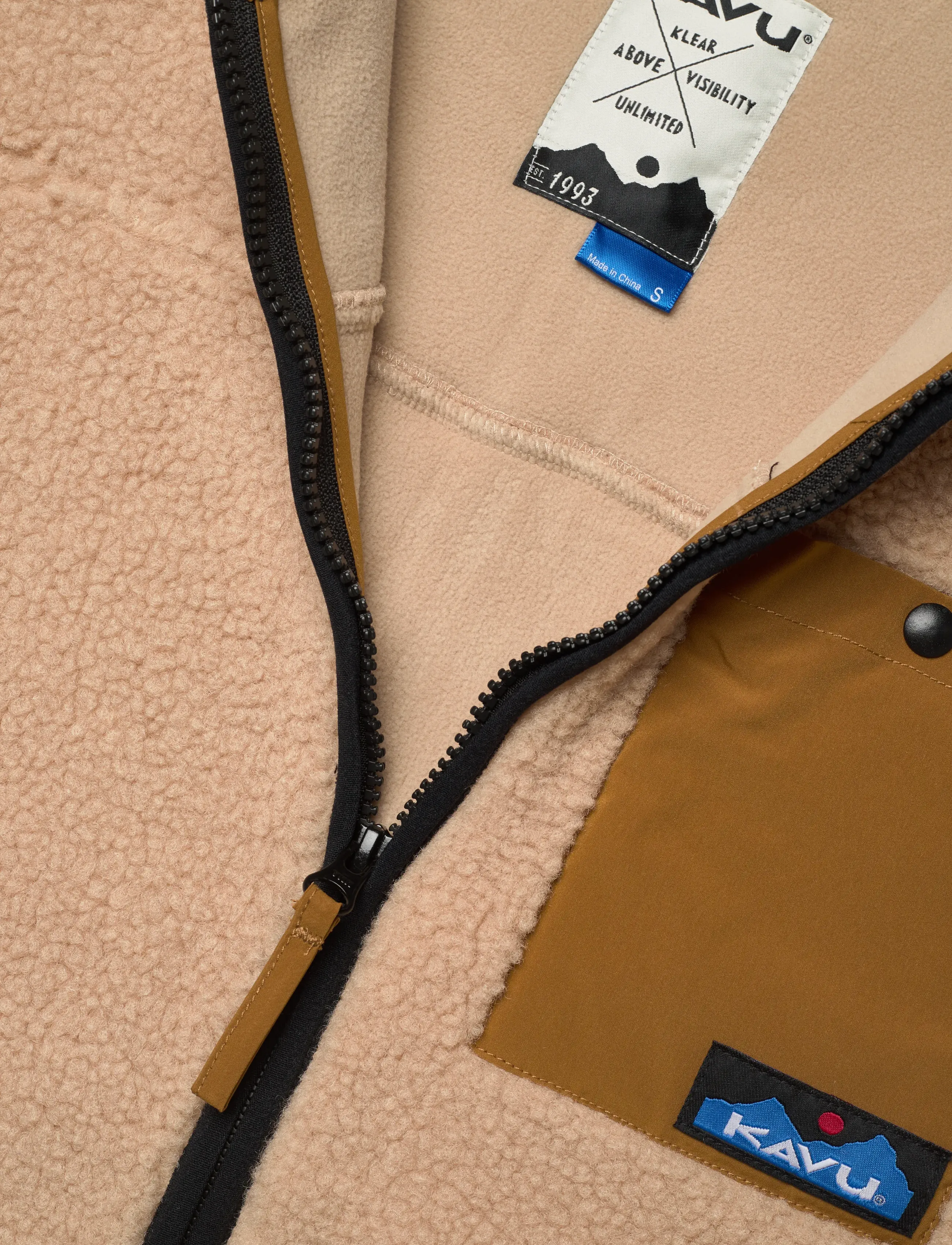 KAVU - Wintervale - mid layer-jakker - oatmeal - 2