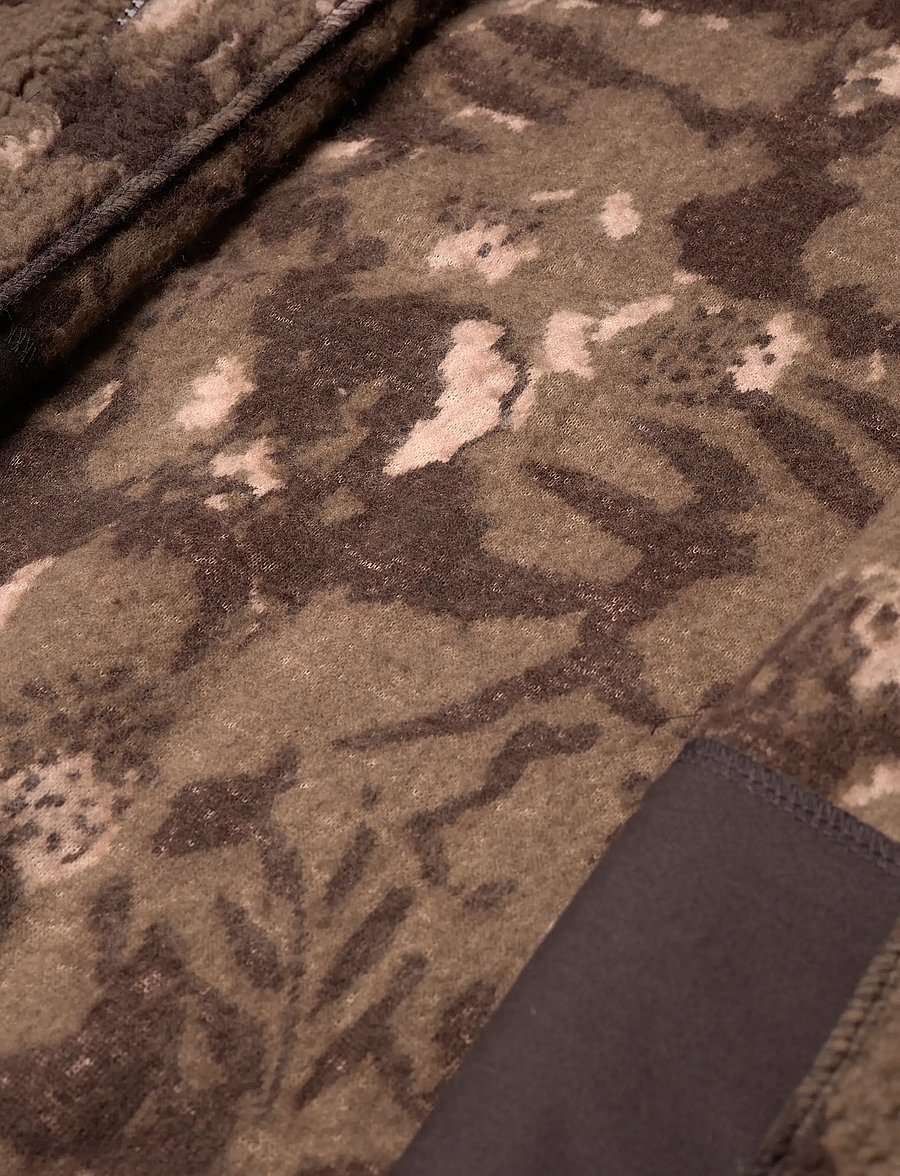 KAVU - Loven - pulls en tissu peluche - earth bloom - 4