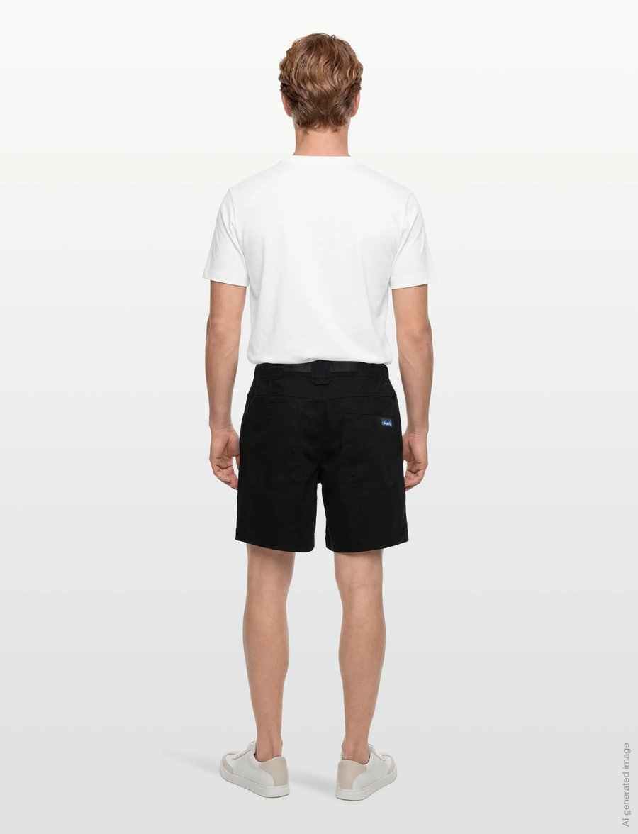 KAVU - Kumano Short - lühikesed vabaajapüksid - black - 4
