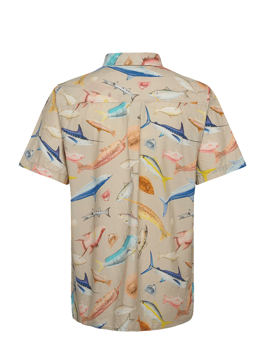 KAVU - Festaruski - kurzarmhemden - gulf fish - 1