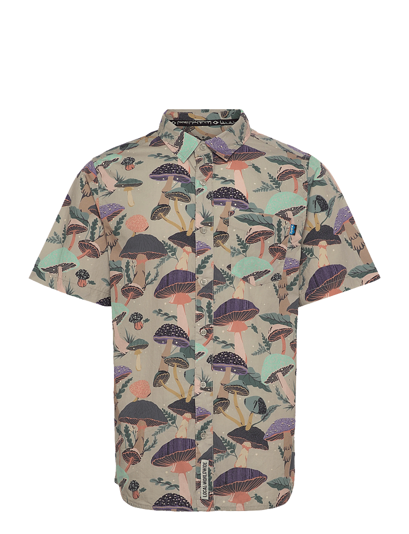 KAVU - Festaruski - kortärmade skjortor - mushroom realm - 0