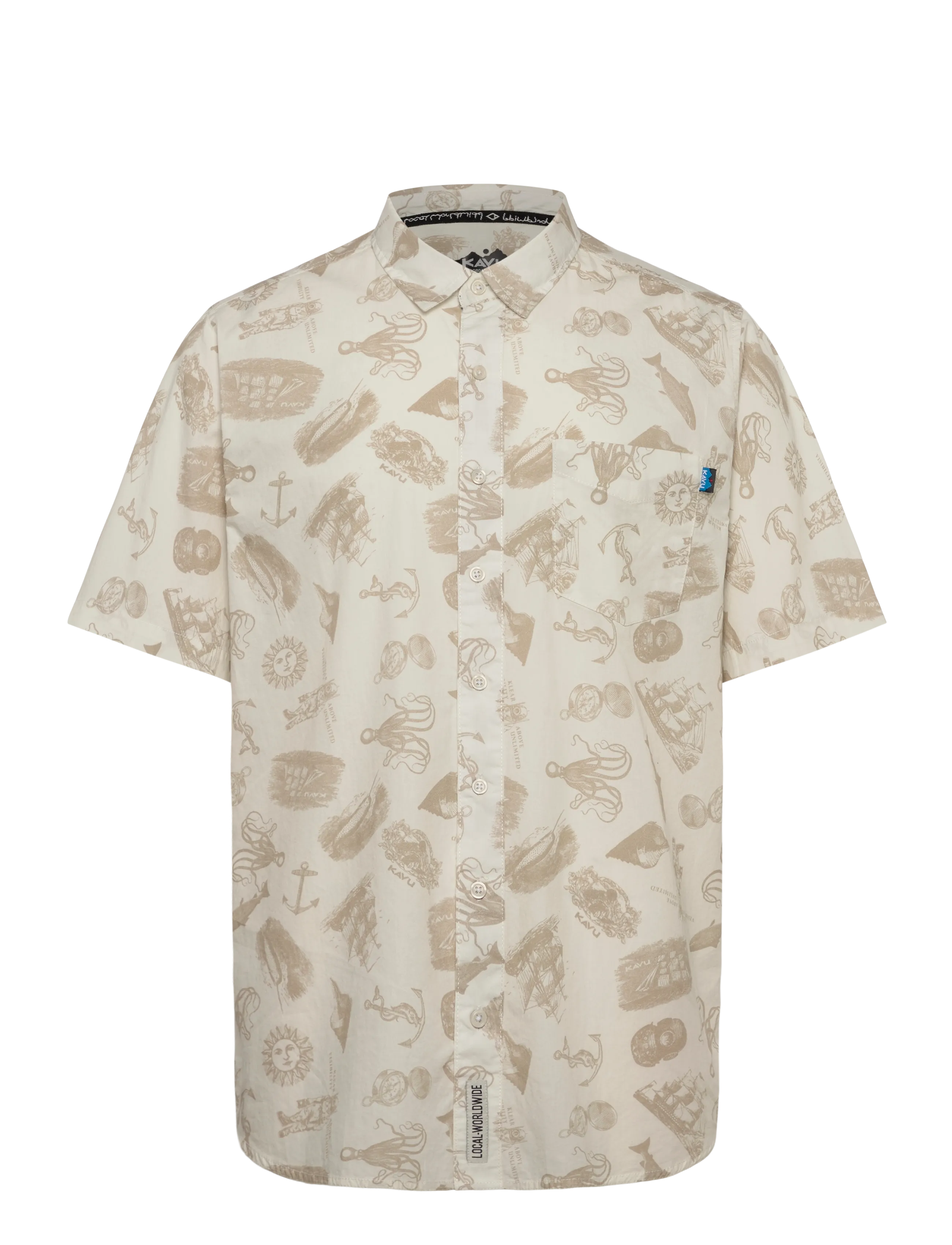 KAVU Festaruski - Vetements - NATURALLY LOST AT SEA / cream