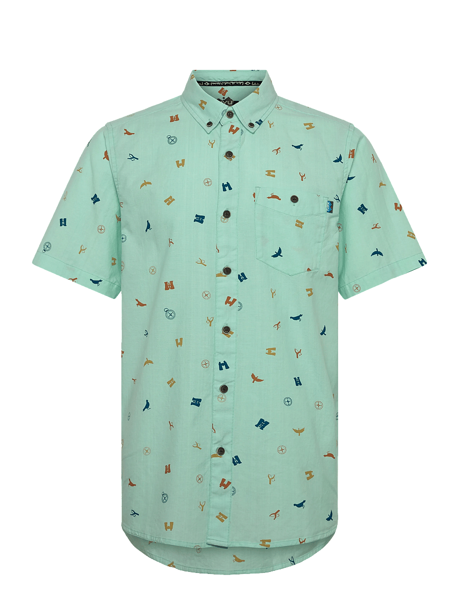 KAVU - Juan - chemises à manches courtes - bird watcher - 0