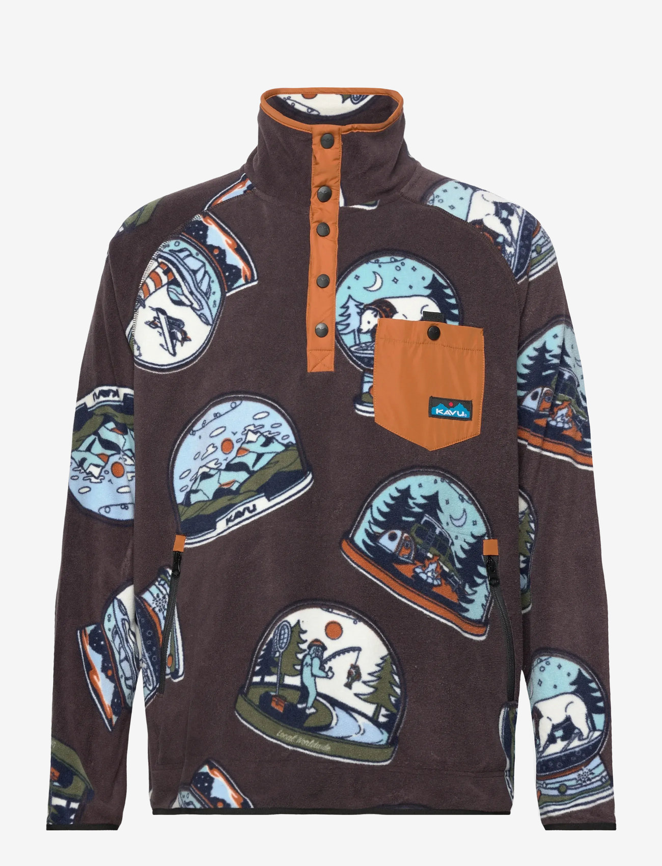 KAVU - Teannaway - teddytröjor - snowglobe - 0