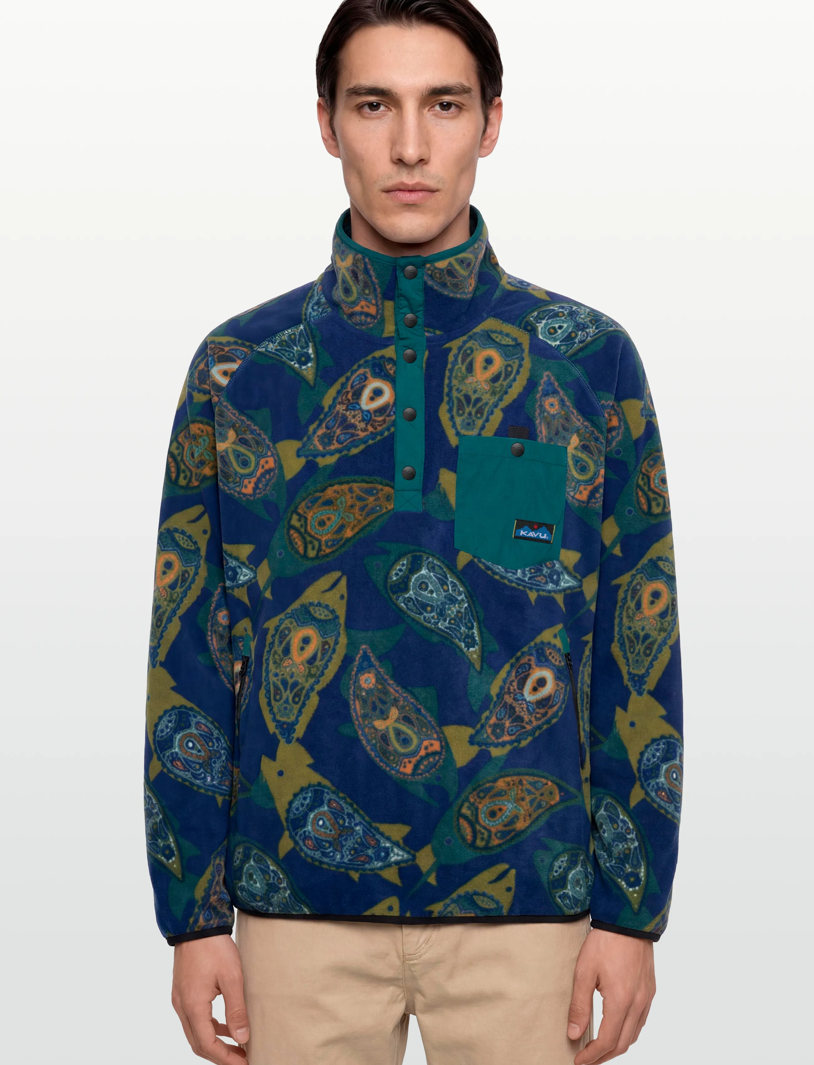 KAVU - Teannaway - sweatshirts - summer fish - 3
