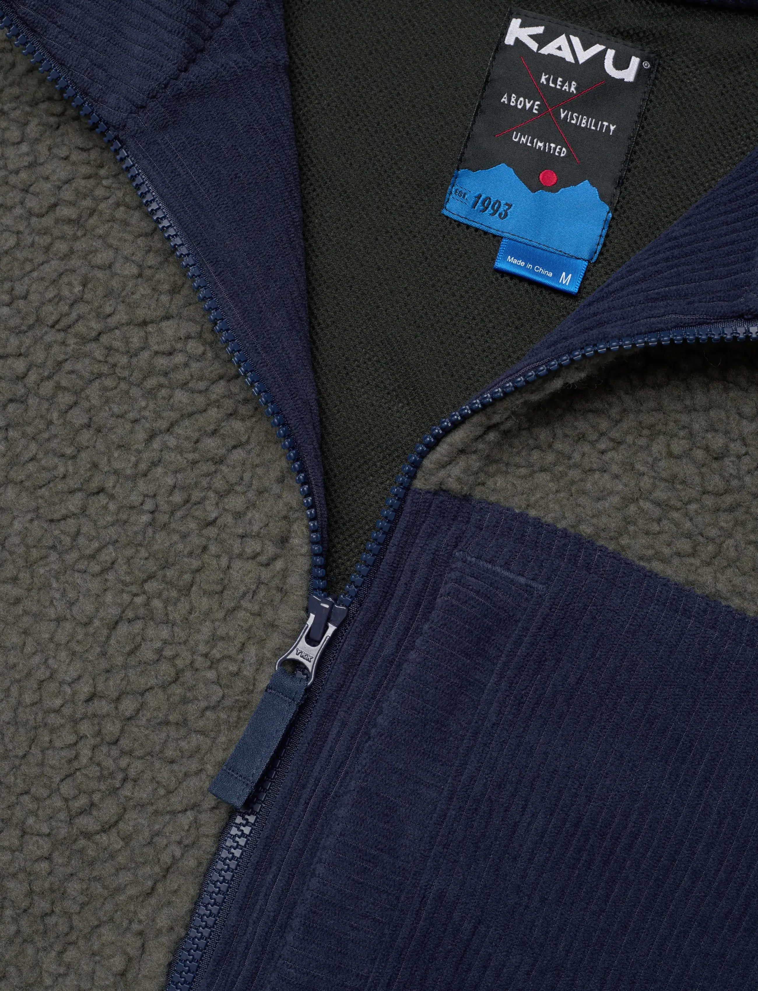 KAVU - Wayside - pulls en tissu peluche - ocean storm - 2