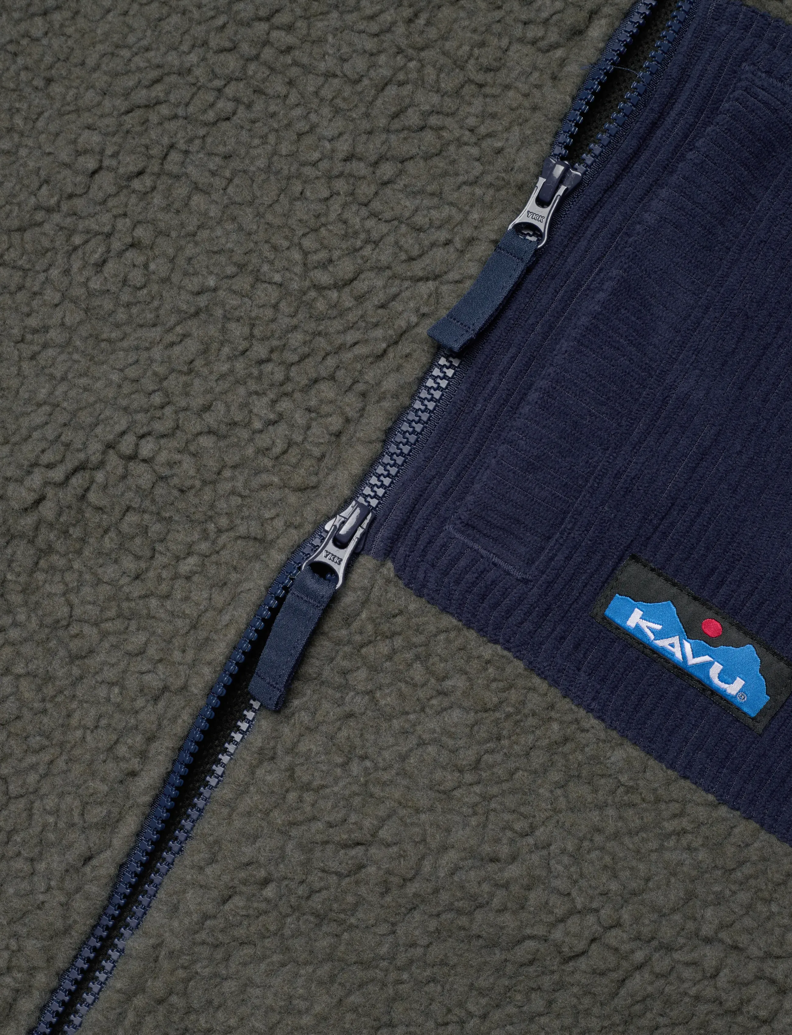 KAVU - Wayside - pulls en tissu peluche - ocean storm - 4